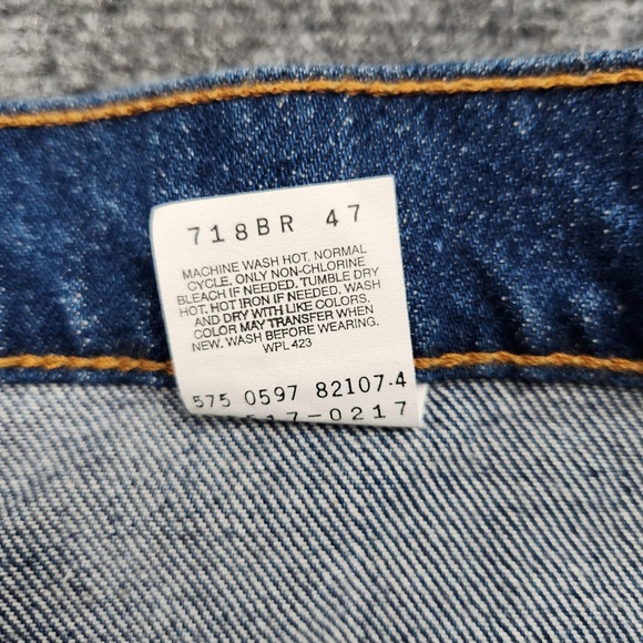 Vintage Levis 517‎ Jeans Mens 36x31 Blue Denim Bootcut Made USA Orange Tab 90s - Picture 7 of 15